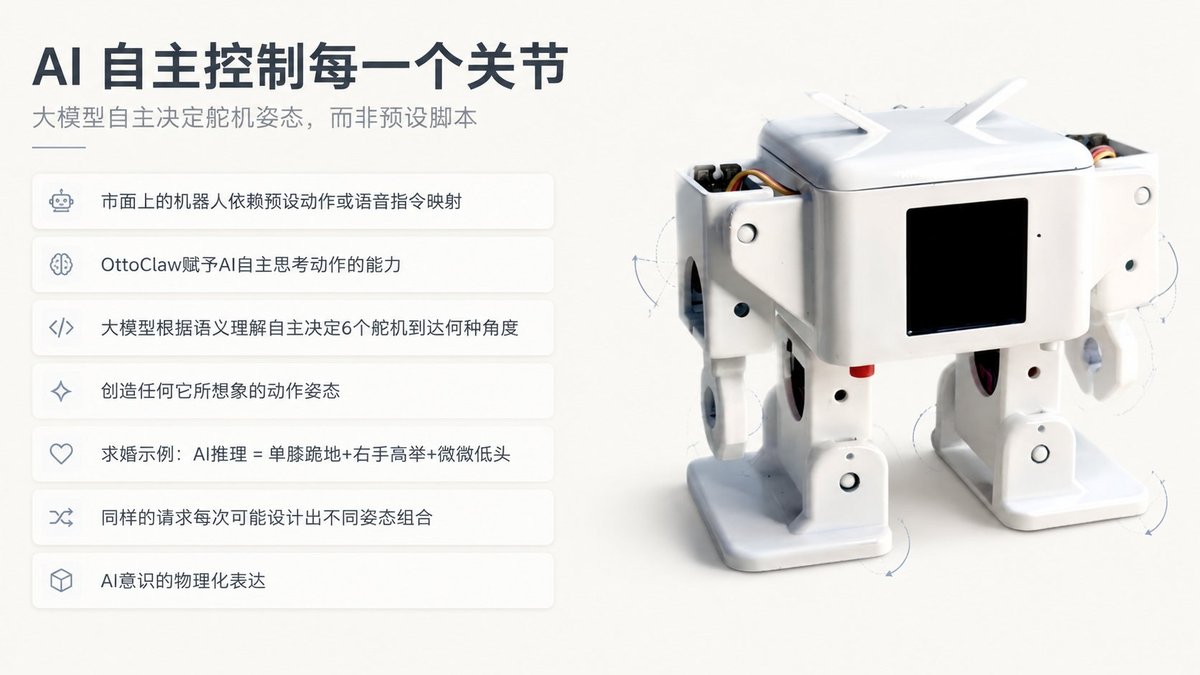 AI自主控制关节